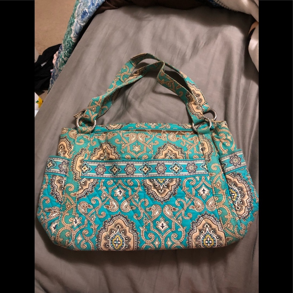🍍Vera Bradley tote in totally turq🍍